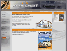 Tablet Screenshot of kerscher-tuning.de